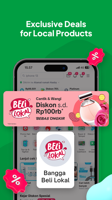 Tokopedia Guncang 6.6 Screenshot