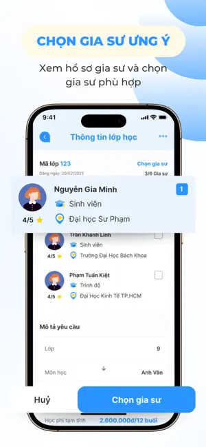 Gia Sư Dolphin screenshot 4