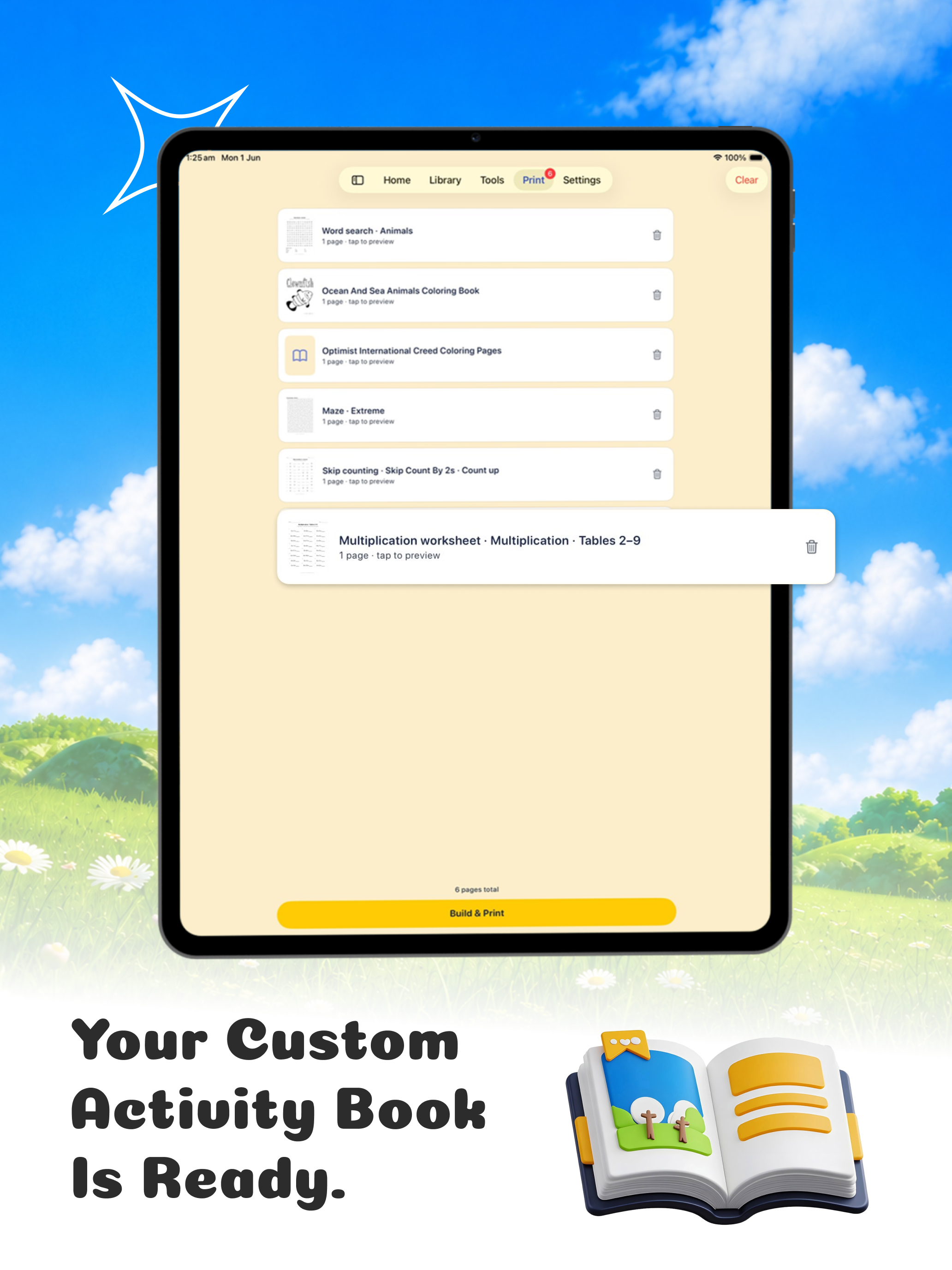TinyClimbs: Worksheet Maker screenshot 10