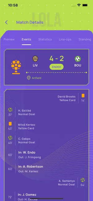 LOLA FOOTBALL screenshot 4