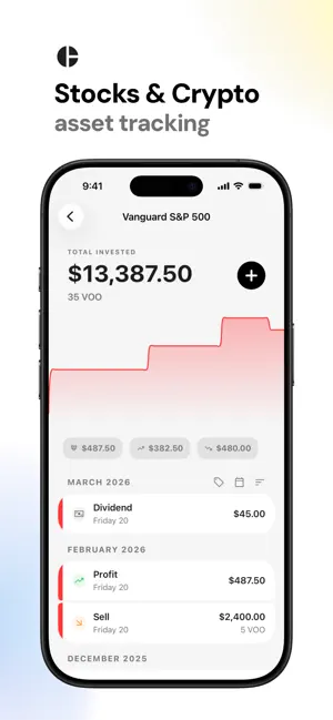 Furoa: Investment Tracker screenshot 2