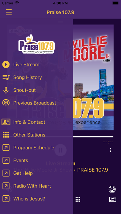 Praise 107.9 Screenshot 2 - AppWisp.com Praise 107.9 Screenshot 2 - AppWisp.com