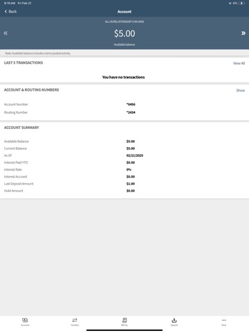 Lexicon Bank ipad screenshot 2