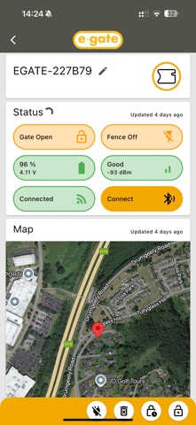 EGATE iPhone screenshot