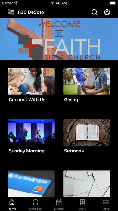 Faith Bible Church DeSoto Screenshot