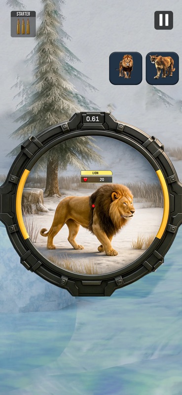 Jogo de Caça de Sniper Animais screenshot 1