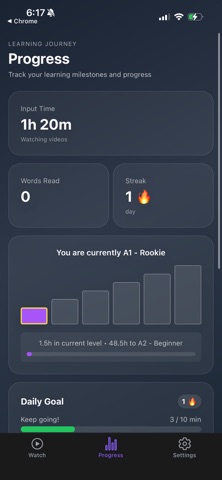 Immersion - Language Learning iPhone screenshot