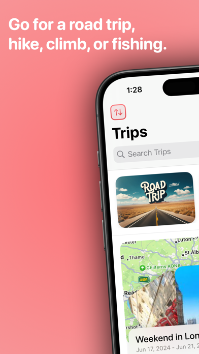 Escape - Plan Trips & Memories Screenshot