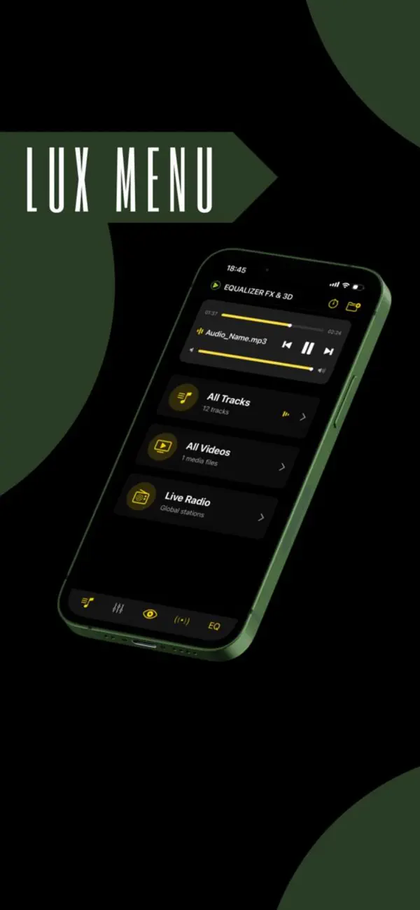 Screenshot #3 pour Audio Media Player & 3D