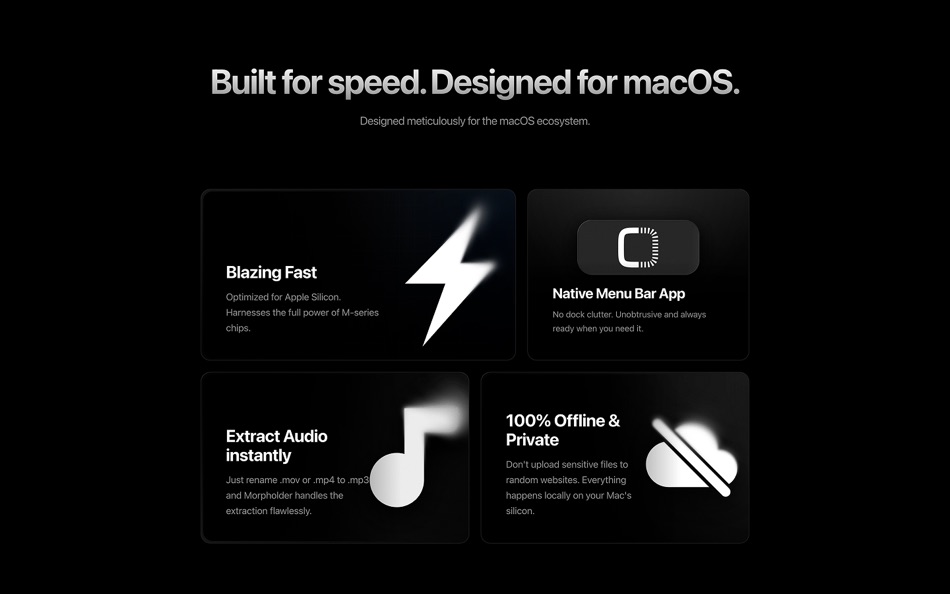 #2. Morpholder (macOS) By: Marat Muslimov