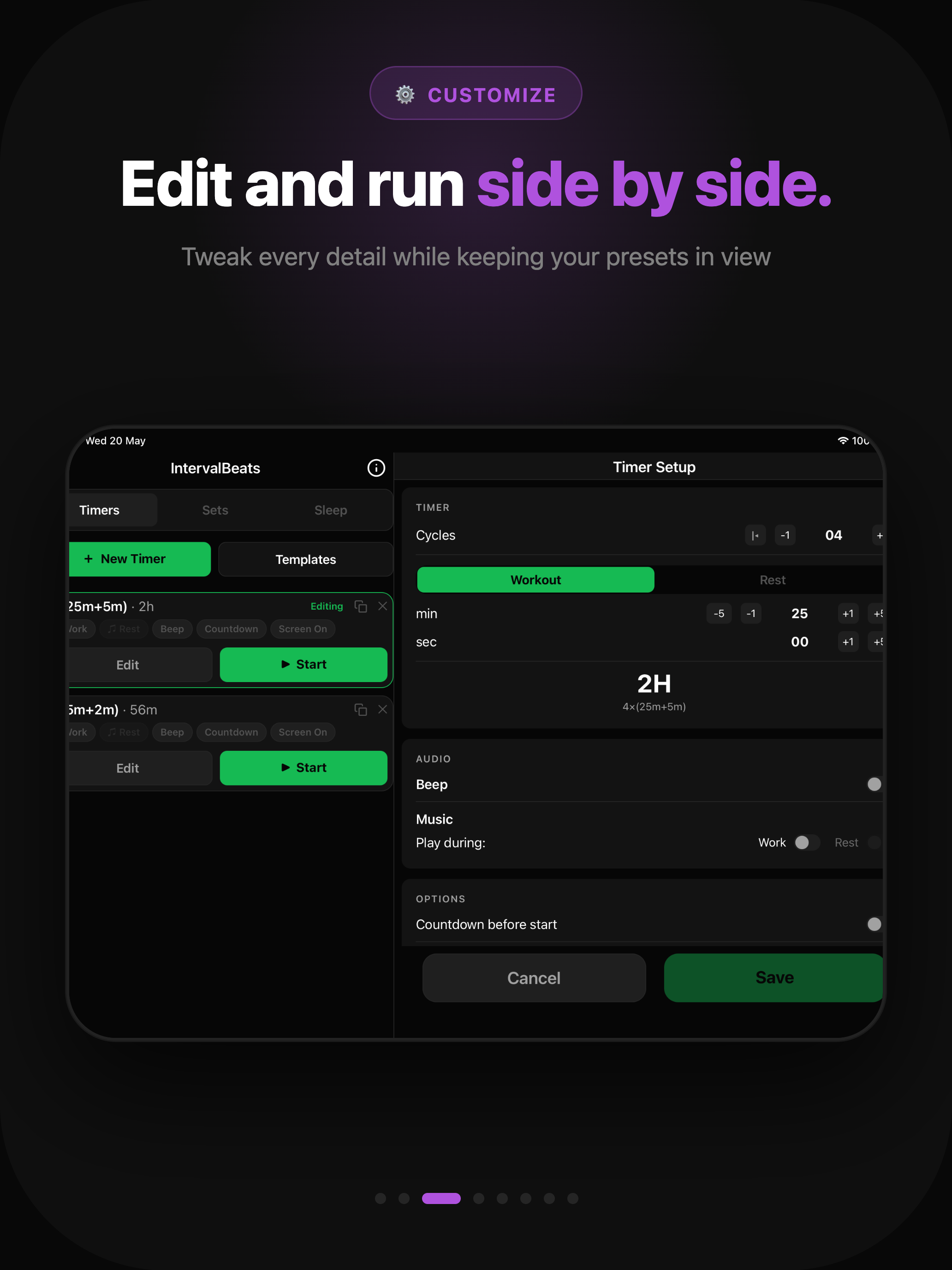 IntervalBeats — Timer & Music screenshot 14