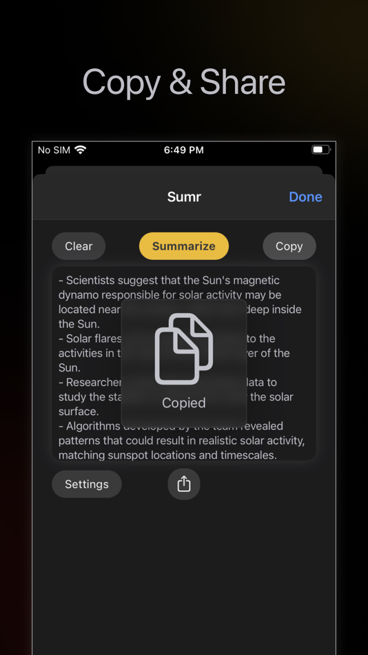 #2. Sumr tldr (iOS) 게시자: Pavel Larionov