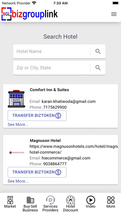 Bizgrouplink screenshot-3
