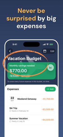Money Manager, Planner: Savemo screenshot