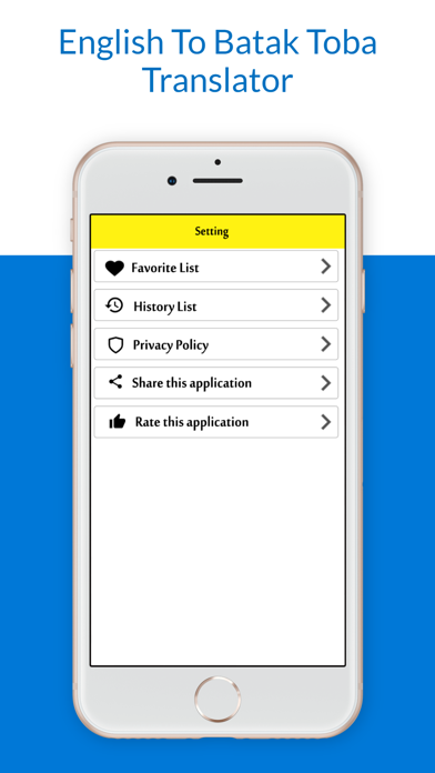 English Batak Toba Translator Screenshot