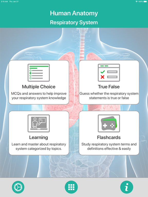 Screenshot #4 pour Anatomy : Respiratory System