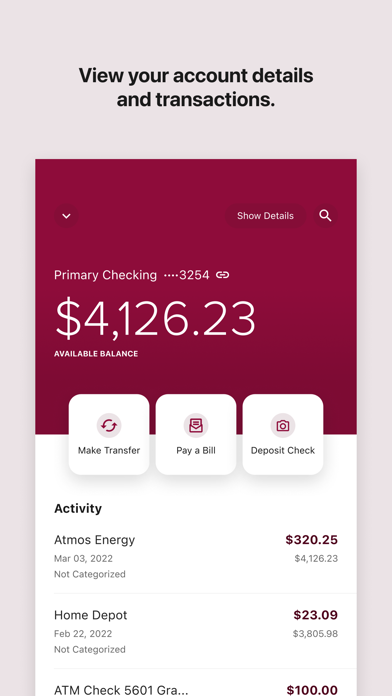 Achieva Credit Union iPhone screenshot 4 - Finance app