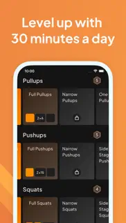 thenics pro home calisthenics iphone screenshot 3