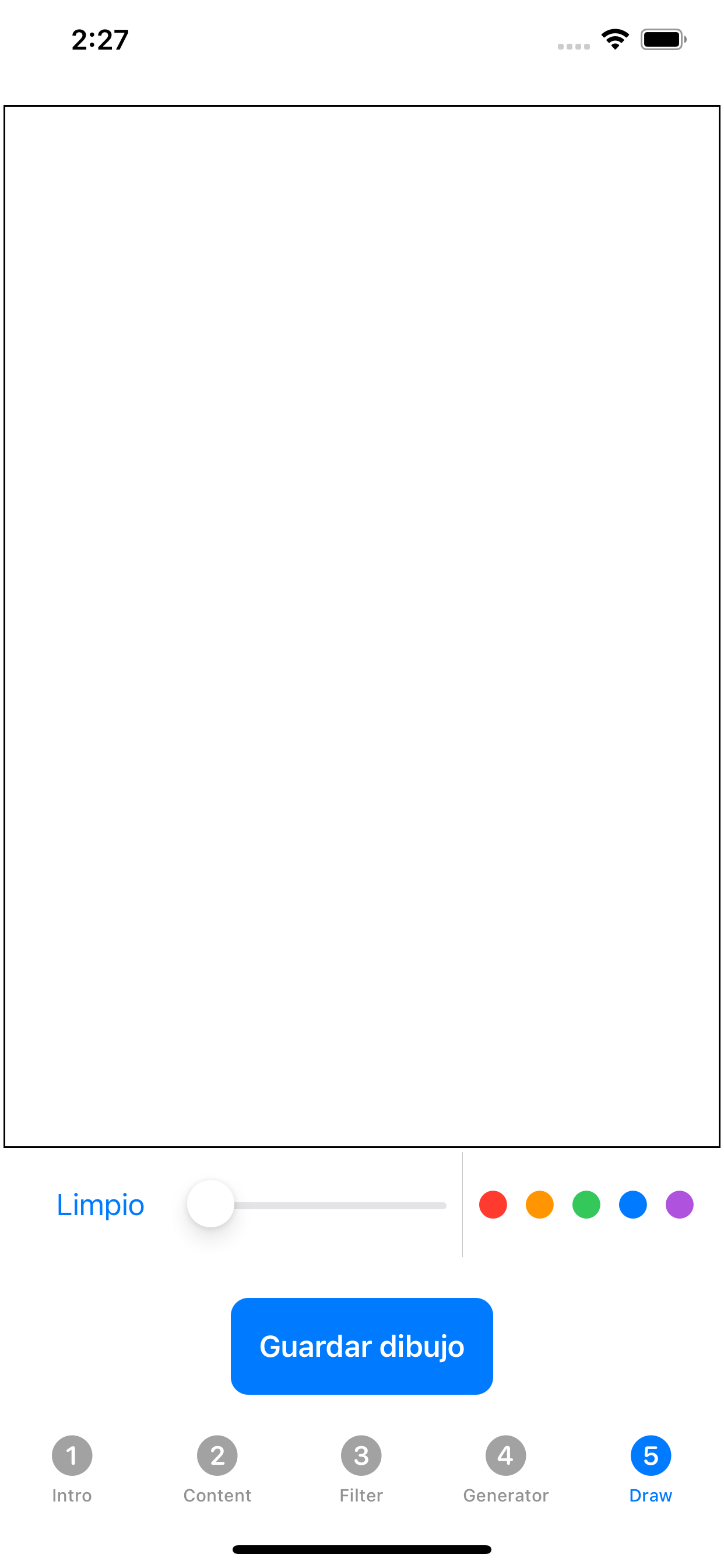 Indicador de dibujo de IA