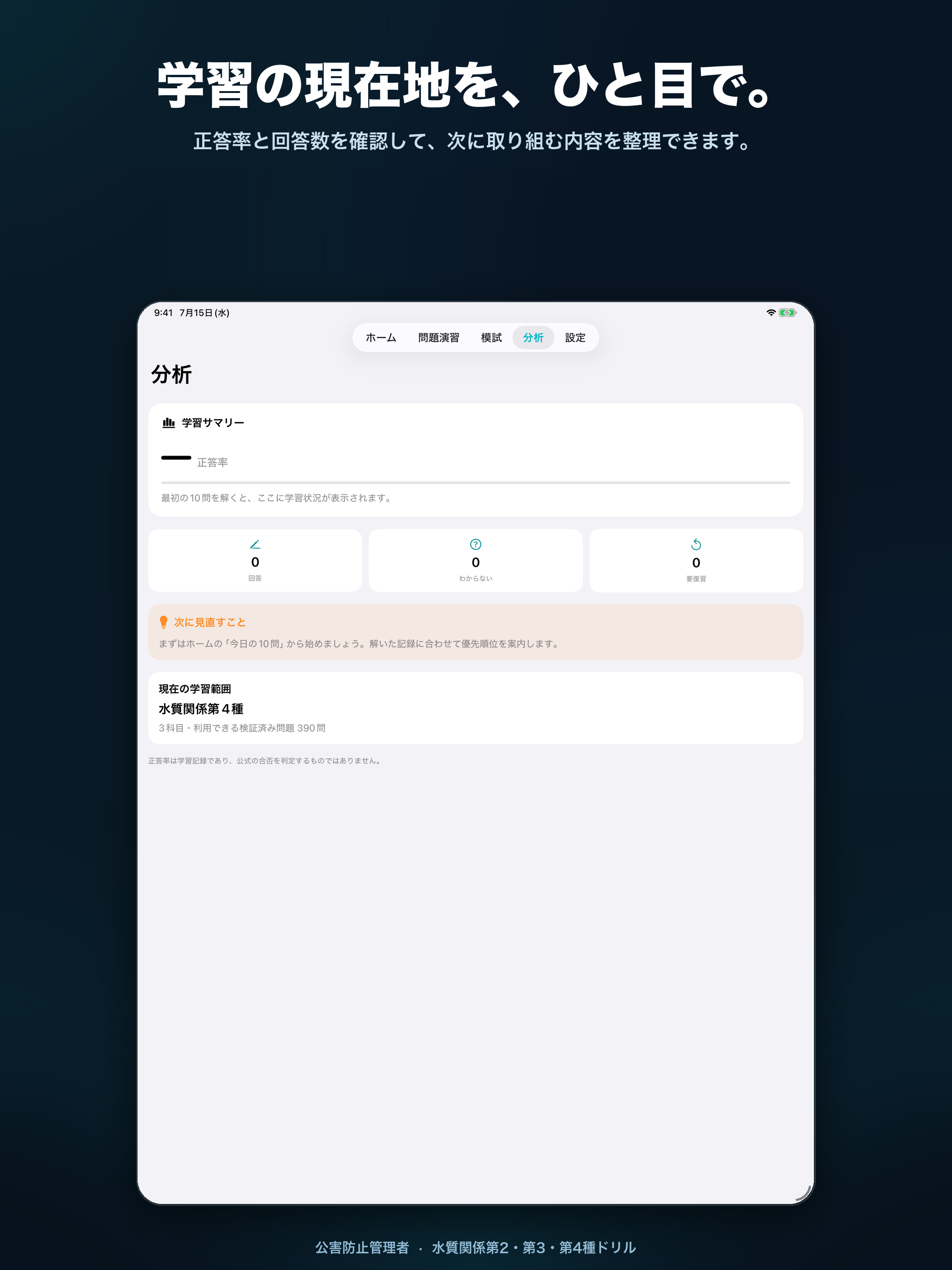公害防止管理者 水質2・3・4種ドリル screenshot 11