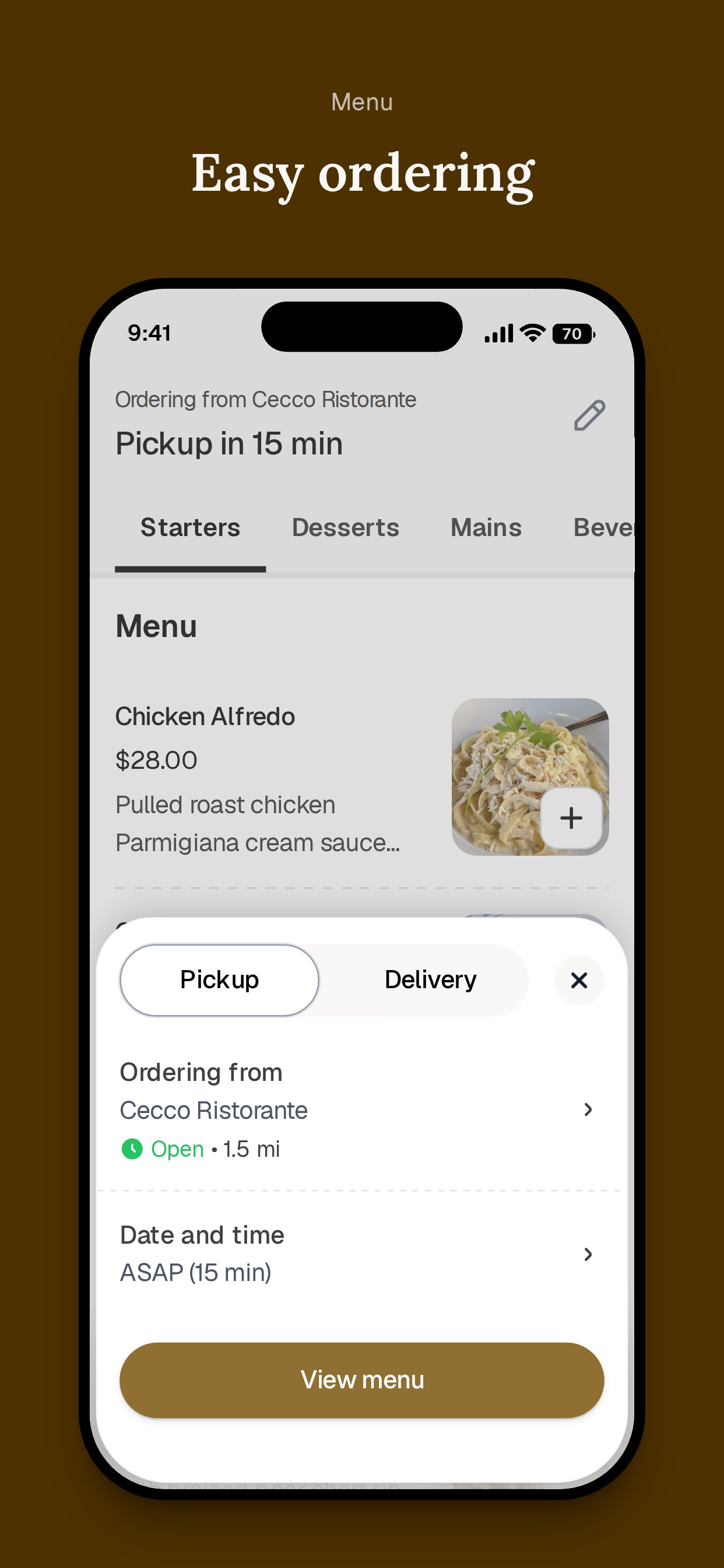 Screenshot 3 of Cecco Ristorante