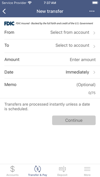 Commercial Bank of Mott Screenshot