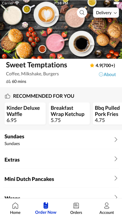 Sweet Temptations Liverpool Screenshot