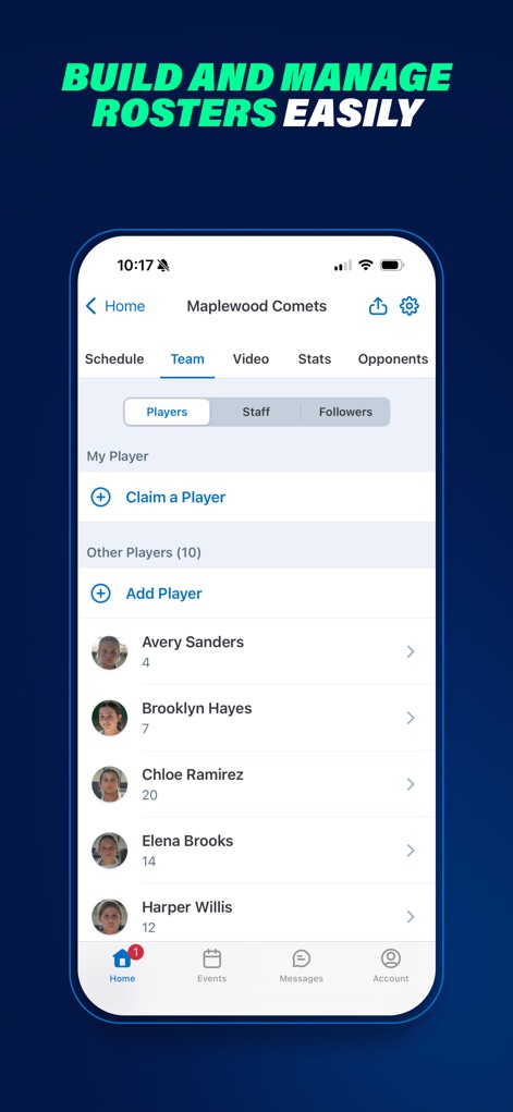GameChanger - Effortless Roster Management