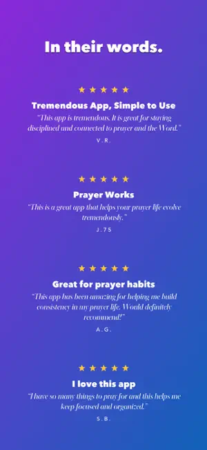 Prayer Journal App - Altar screenshot 2