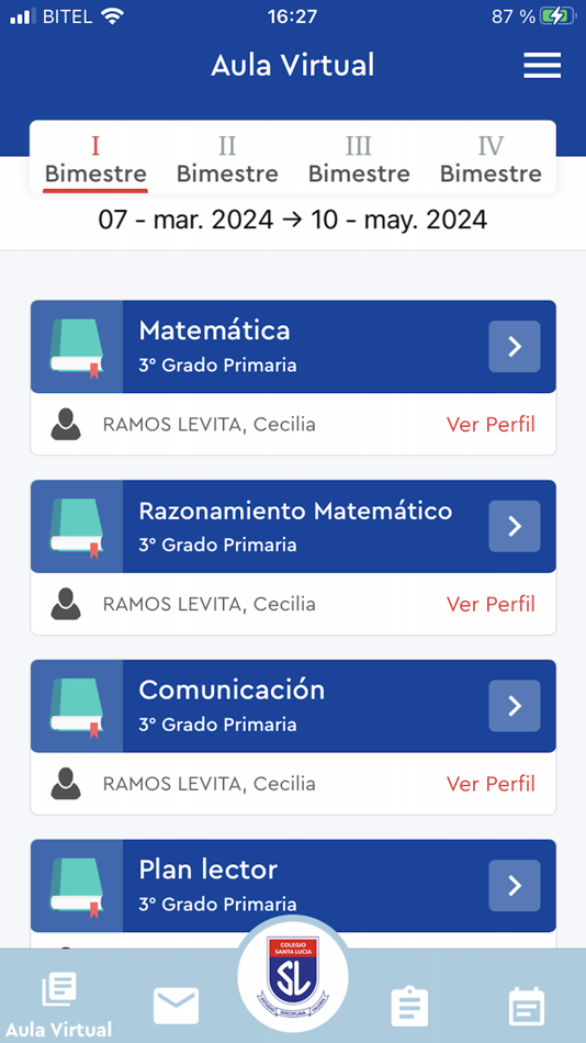 #3. Colegio Santa Lucía (iOS) 由: Ricardo Manco