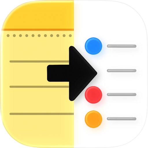 Notes to Reminders