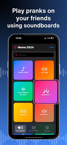 WESounder - Voice Changer & DJ iPhone screenshot