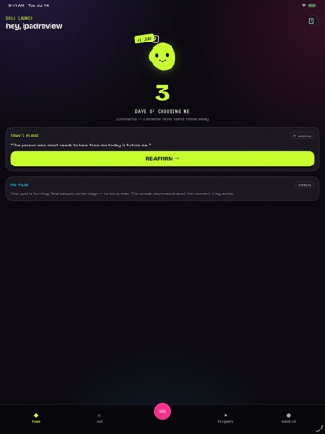 No Contact Club: Breakup iPad screenshot