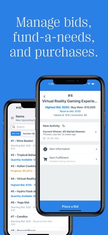 Bloomerang Fundraising iPhone screenshot