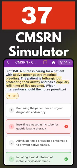 CMSRN Med-Surg Exam Prep 2026 screenshot 2