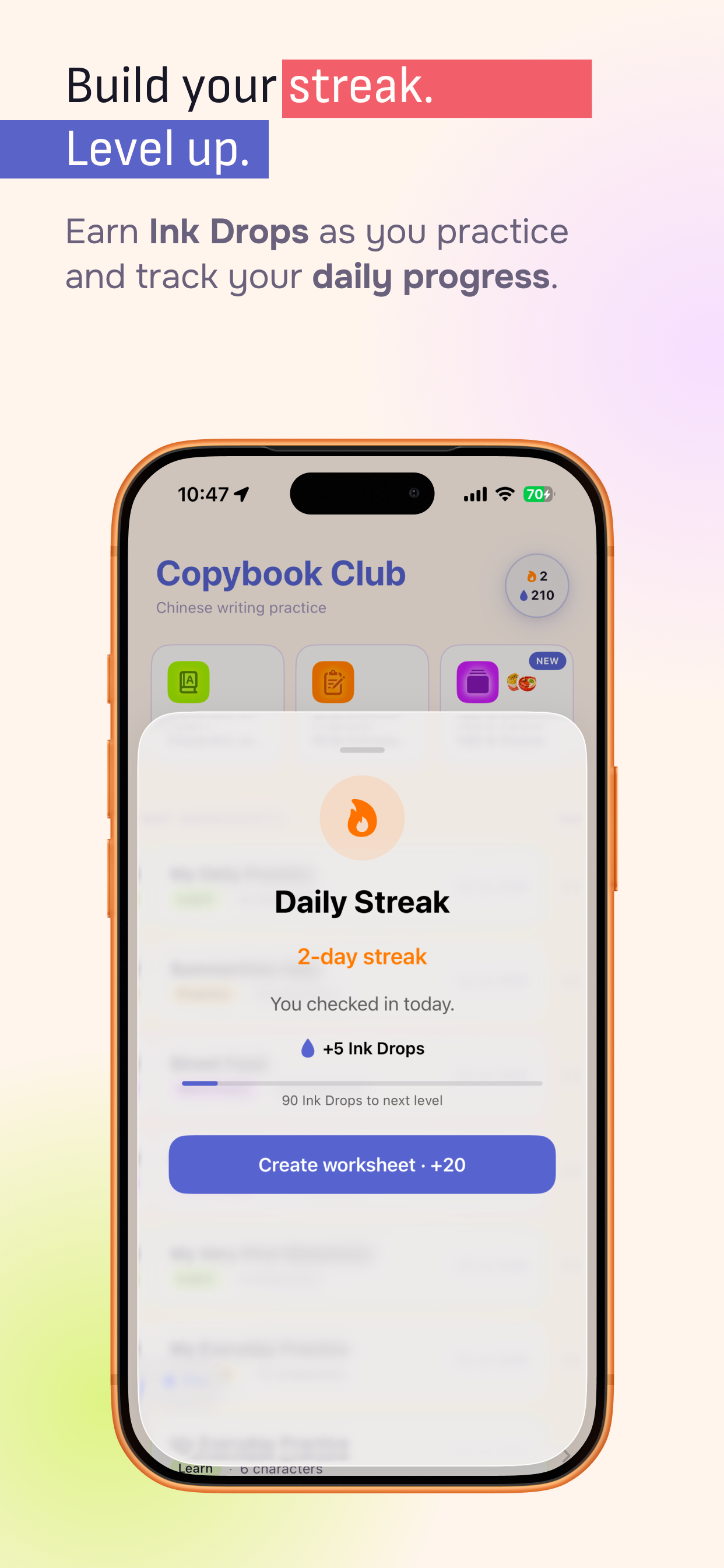 Copybook Club: Chinese Writing screenshot 4