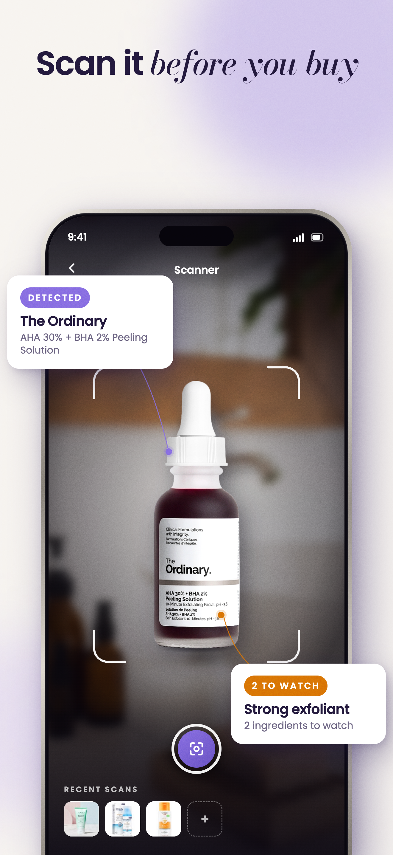 MyGlowApp: Skincare Scanner screenshot 2