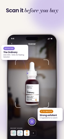 MyGlowApp: Skincare Scanner Screenshot 2 of 7