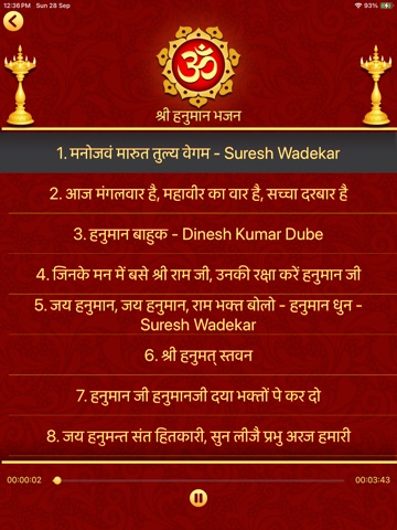 Chalisa All in One Audio+Text iPad screenshot