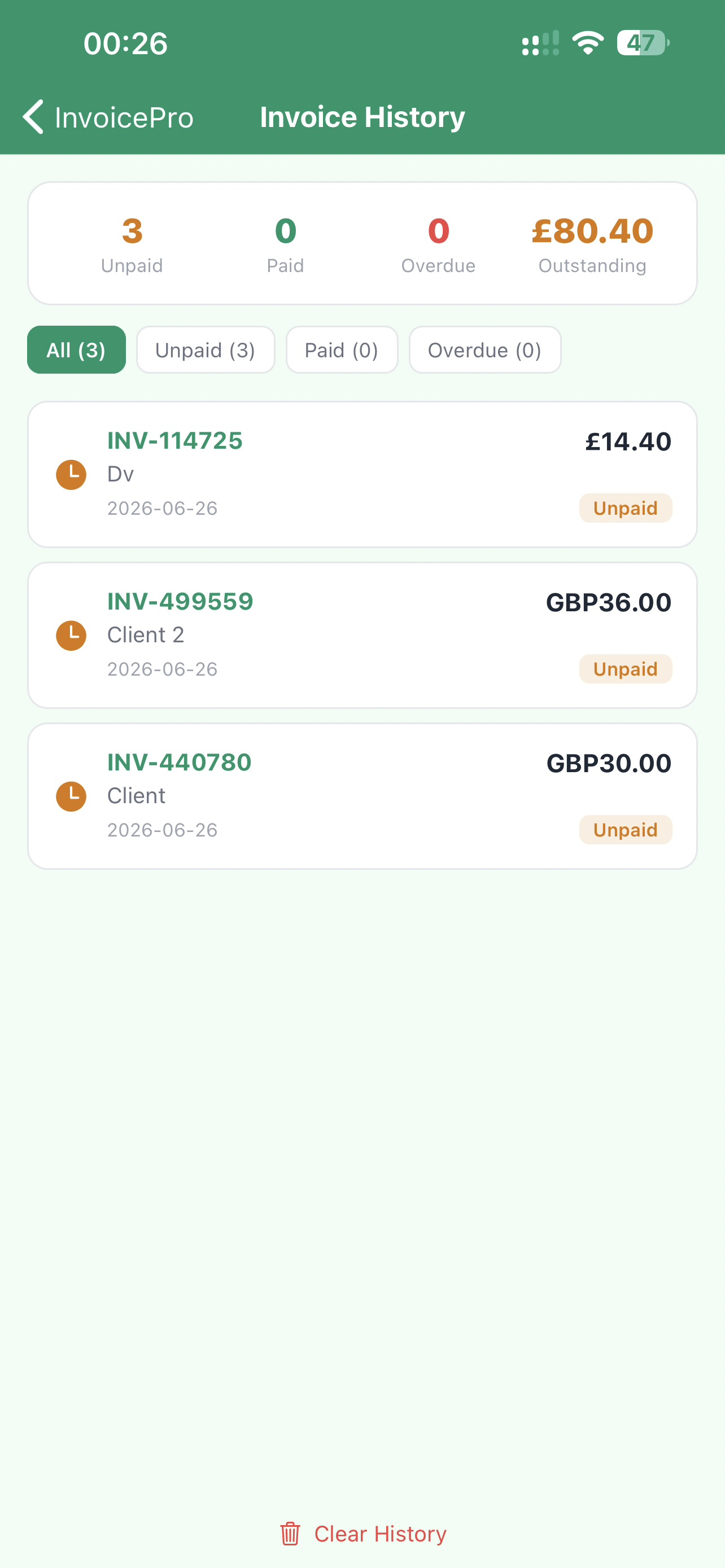 InvoicePro: Invoices Made Easy screenshot 9