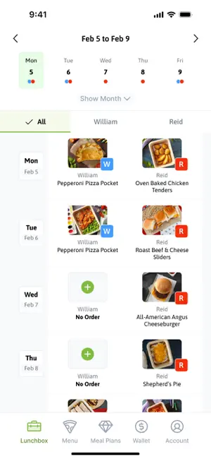 Choicelunch screenshot 1