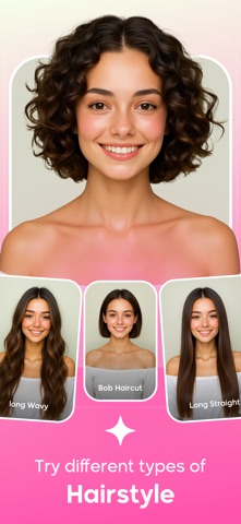 AI Hairstyle : AI Color & Bald screenshot