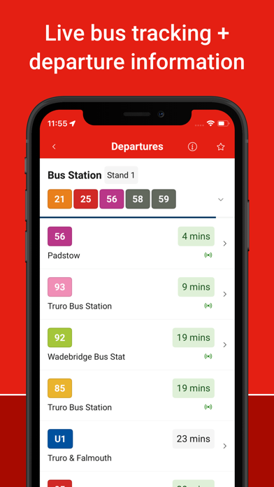 Transport for Cornwall Screenshot