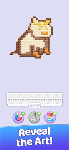 Blocks Coloring-Sorting Game iPhone screenshot