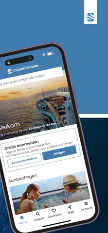 CruiseOnline –Boek jouw Cruise iPhone screenshot