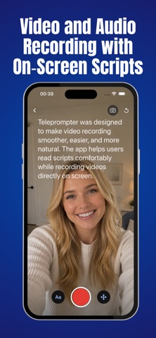 Teleprompter-Scrolling Scripts Screenshot 1 of 3