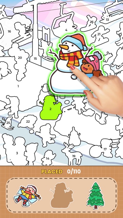 Sticker Book: Coloring Number Screenshot