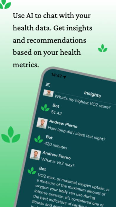 AI Health Coach Screenshot