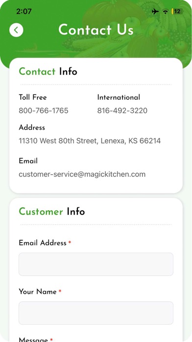 MK Meals Screenshot
