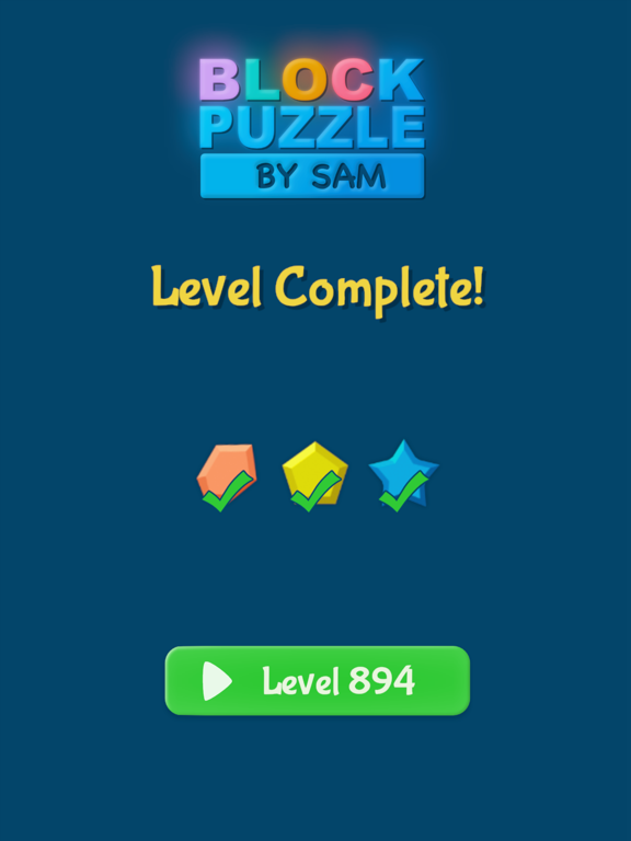 Screenshot #4 pour Block Puzzle by Sam